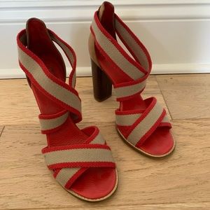 Tory Burch strappy sandal heels